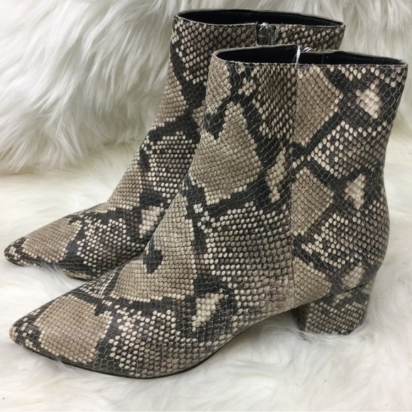 Dolce Vita Bell Ankle Boots - Snake - Size 8 - New w/o box - Picture 3 of 8